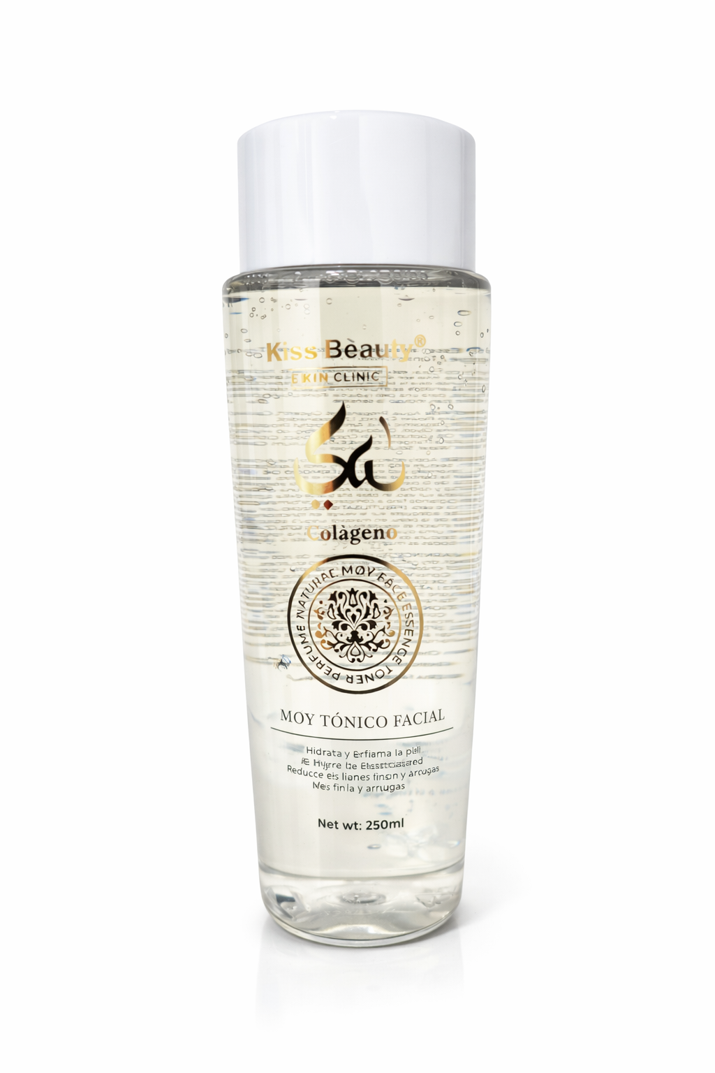 Kiss Beauty Collagen Facial Toner – Esencia Árabe (250 ml)